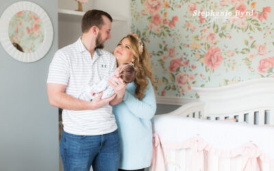 Adorable Newborn Family Session at Home