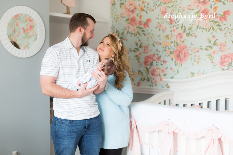 Adorable Newborn Family Session at Home