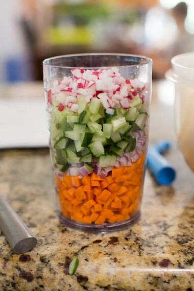 Quick Pickled Veggie “Salsa” (Tomato Free)