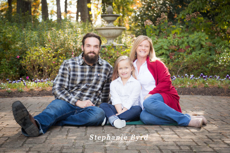 WRAL Gardens Fall Family Shoot