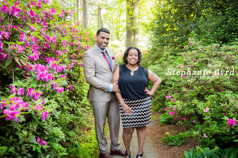 WRAL Garden Spring Engagement Session