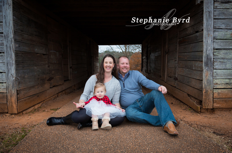 Adorable Family of 3 at Joyner Park in Wake Forest